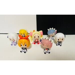 Re:Zero Starting Life In Another World Mini Chibi Figures Set